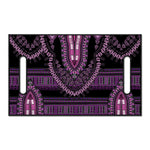 Purple And Black African Dashiki Print Golf Cart Seat Cover