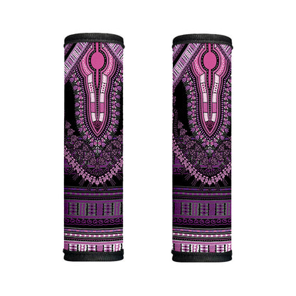 Purple And Black African Dashiki Print Handle Covers