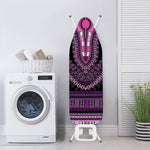 Purple And Black African Dashiki Print Ironing Board Cover