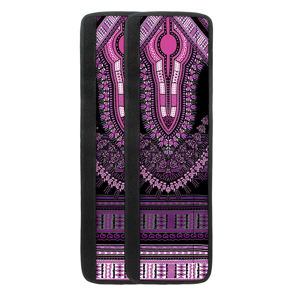 Purple And Black African Dashiki Print Refrigerator Handle Covers