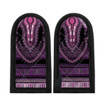 Purple And Black African Dashiki Print Skillet Handle Cover