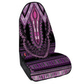 Purple And Black African Dashiki Print Waterproof Car Seat Cover