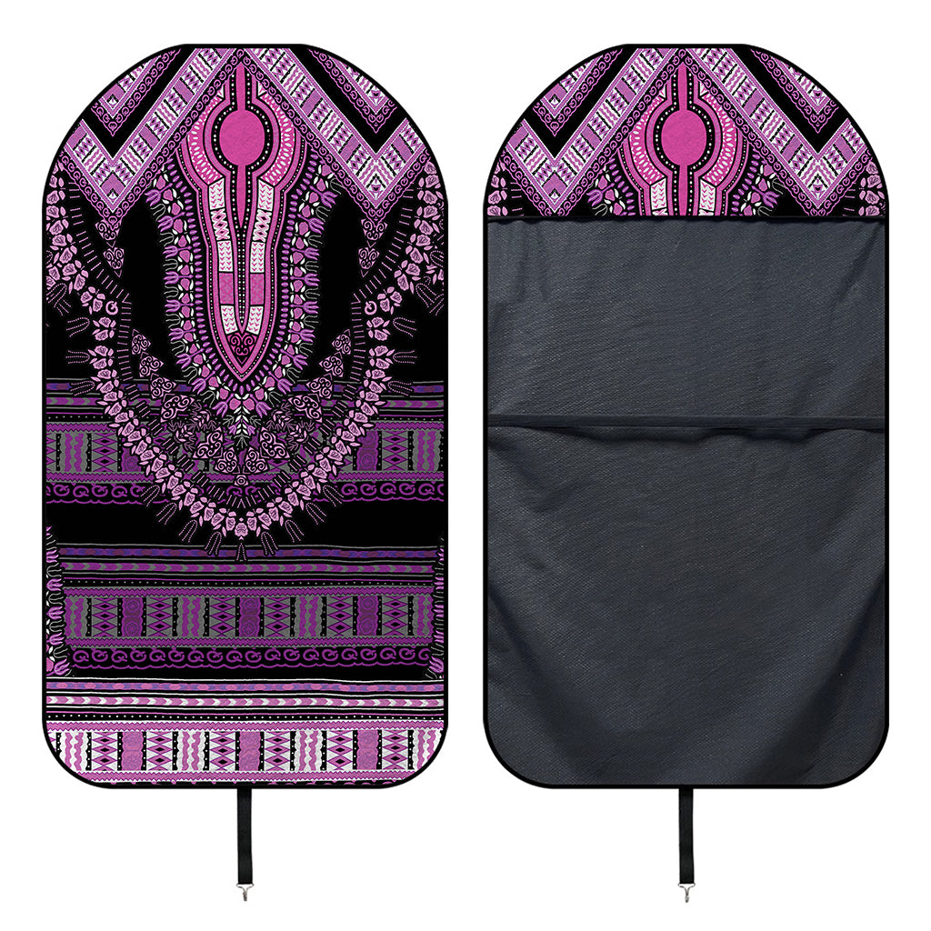 Purple And Black African Dashiki Print Waterproof Car Seat Cover