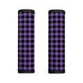 Purple And Black Buffalo Check Print Handle Covers