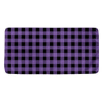 Purple And Black Buffalo Check Print Towel