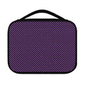 Purple And Black Checkered Pattern Print Classic Bible Case