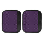 Purple And Black Checkered Pattern Print Handle Covers