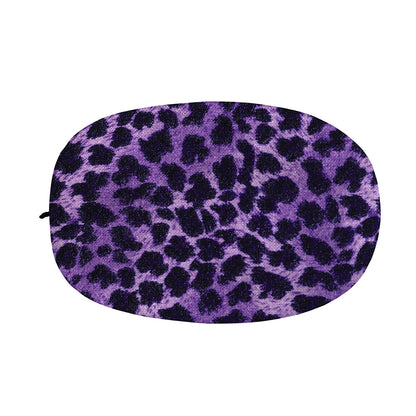 Purple And Black Cheetah Print Car Side Mirror Covers