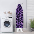 Purple And Black Cheetah Print Ironing Board Cover