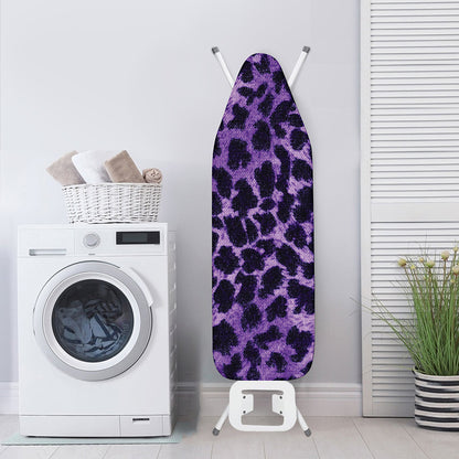 Purple And Black Cheetah Print Ironing Board Cover