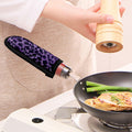 Purple And Black Cheetah Print Skillet Handle Cover