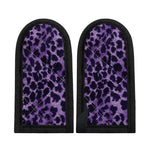 Purple And Black Cheetah Print Skillet Handle Cover