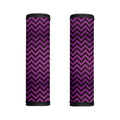 Purple And Black Chevron Pattern Print Handle Covers