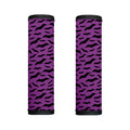 Purple And Black Halloween Bat Print Handle Covers