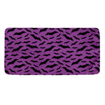 Purple And Black Halloween Bat Print Towel