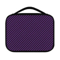 Purple And Black Halloween Pattern Print Classic Bible Case