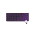 Purple And Black Halloween Pattern Print Extended Mouse Pad