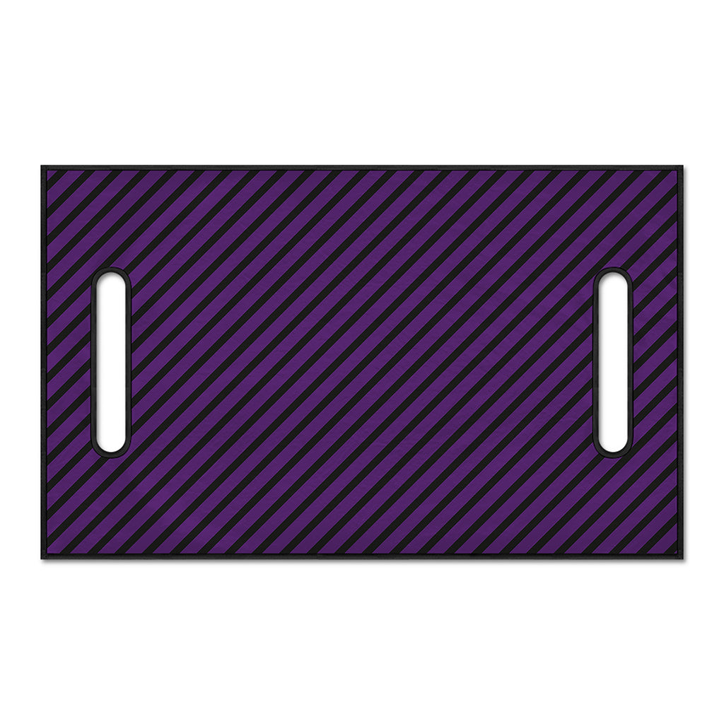 Purple And Black Halloween Pattern Print Golf Cart Seat Cover