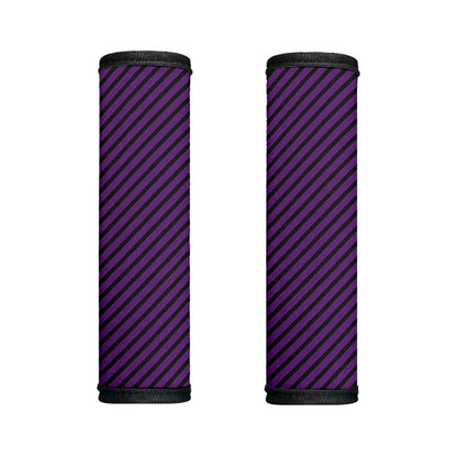 Purple And Black Halloween Pattern Print Handle Covers