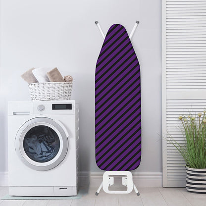 Purple And Black Halloween Pattern Print Ironing Board Cover