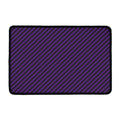 Purple And Black Halloween Pattern Print Kitchen Mat