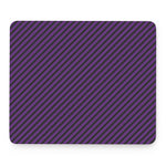 Purple And Black Halloween Pattern Print Mouse Pad