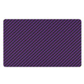 Purple And Black Halloween Pattern Print Polyester Doormat