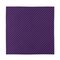 Purple And Black Halloween Pattern Print Silk Bandana