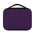 Purple And Black Halloween Skull Print Classic Bible Case
