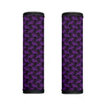 Purple And Black Halloween Skull Print Handle Covers