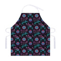 Purple And Blue Dream Catcher Print Adjustable Apron