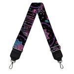 Purple And Blue Dream Catcher Print Bag Strap