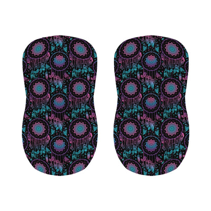 Purple And Blue Dream Catcher Print Bar Stool Covers