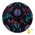 Purple And Blue Dream Catcher Print Basketball