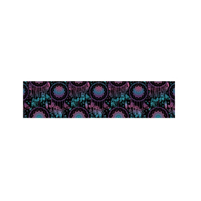 Purple And Blue Dream Catcher Print Bed Runner