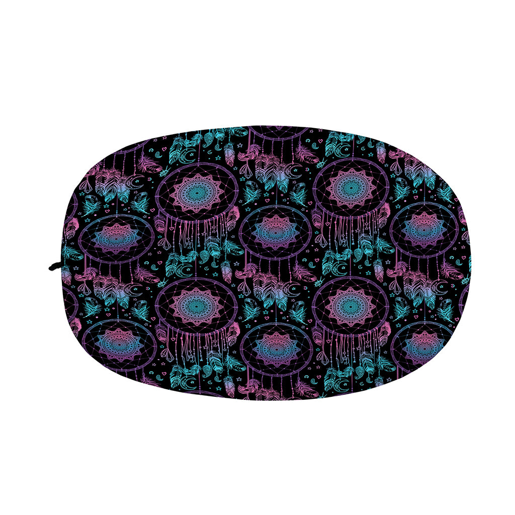 Purple And Blue Dream Catcher Print Car Side Mirror Covers