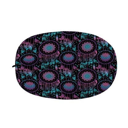 Purple And Blue Dream Catcher Print Car Side Mirror Covers