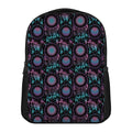 Purple And Blue Dream Catcher Print Casual Backpack