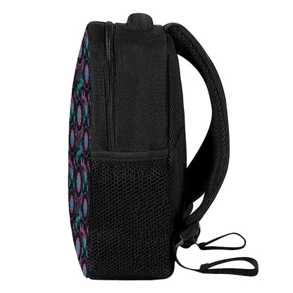 Purple And Blue Dream Catcher Print Casual Backpack