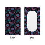 Purple And Blue Dream Catcher Print Changing Pad Cover