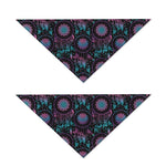 Purple And Blue Dream Catcher Print Dog Bandana