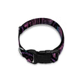 Purple And Blue Dream Catcher Print Dog Collar