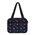 Purple And Blue Dream Catcher Print Double Strap Bible Bag