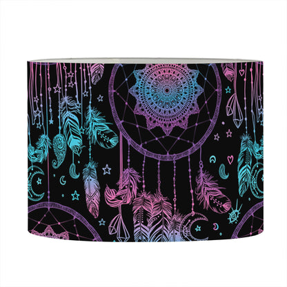 Purple And Blue Dream Catcher Print Drum Lamp Shade