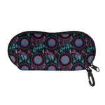 Purple And Blue Dream Catcher Print Glasses Case