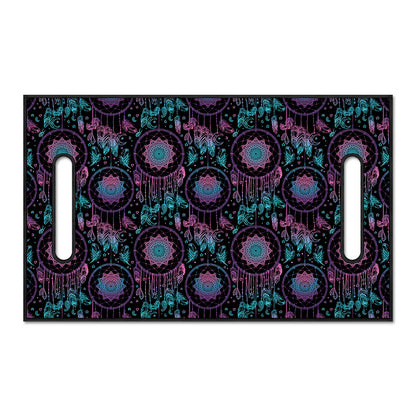 Purple And Blue Dream Catcher Print Golf Cart Seat Cover