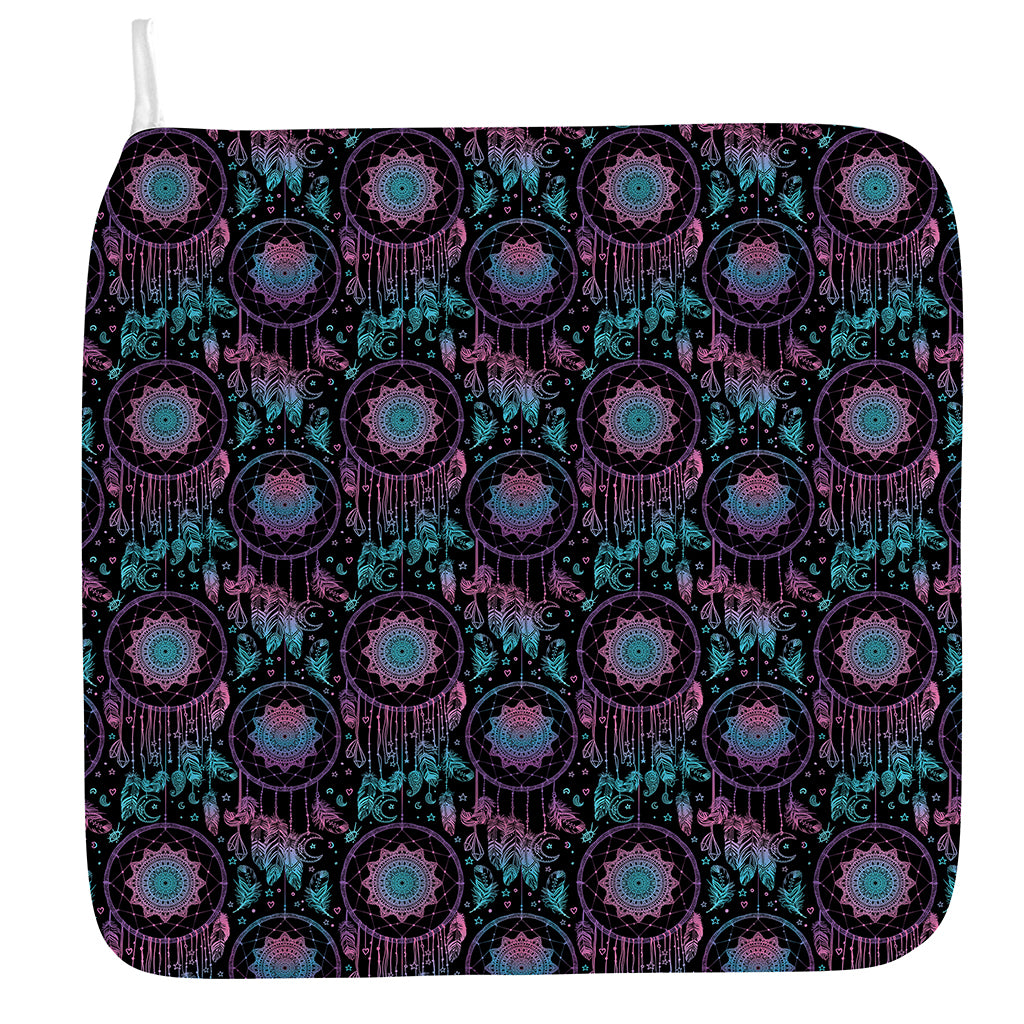 Purple And Blue Dream Catcher Print Hand Towel
