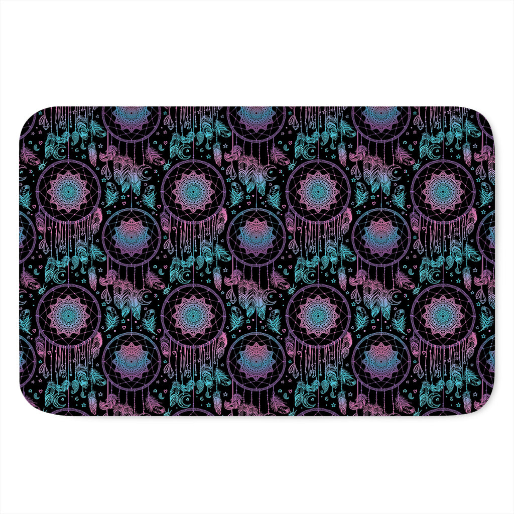 Purple And Blue Dream Catcher Print Indoor Door Mat