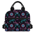 Purple And Blue Dream Catcher Print Insulated Lunch Bag
