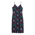 Purple And Blue Dream Catcher Print Jersey Midi Cami Dress